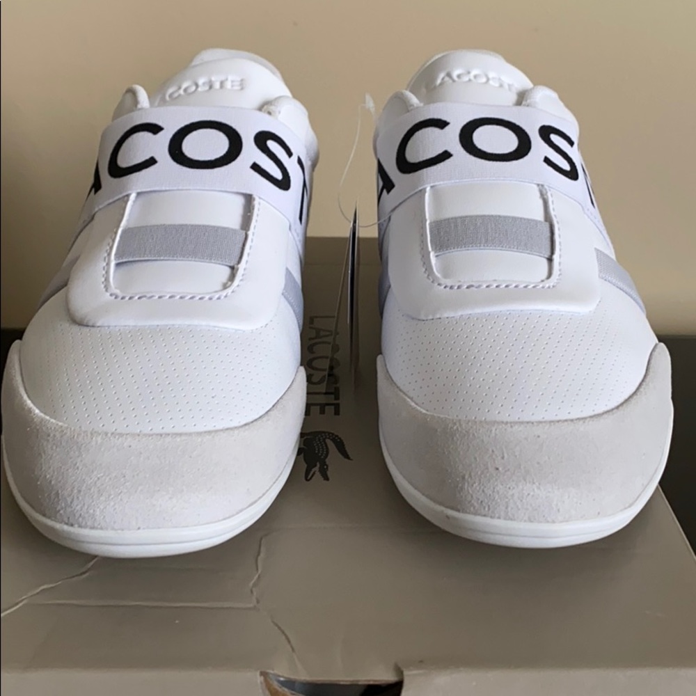 Lacoste Misano Elastic WHT/LT GRAY 7-37CMA008414X